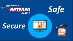 It is 100% secure and safe to play at the Betfred casino website!